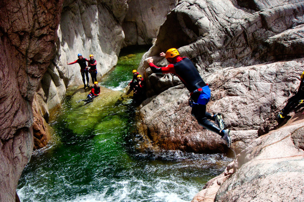 canyoning haute corse